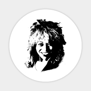 Tina Turner Pop Art Portrait Magnet